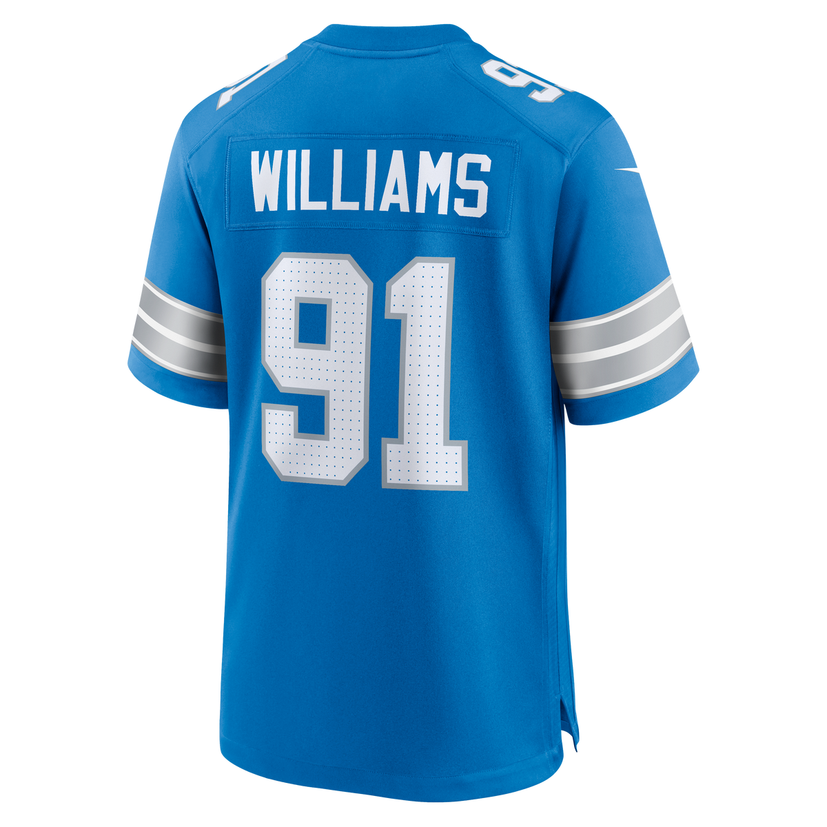 Detroit Lions Tyleik Williams Nike Blue Team Game Jersey