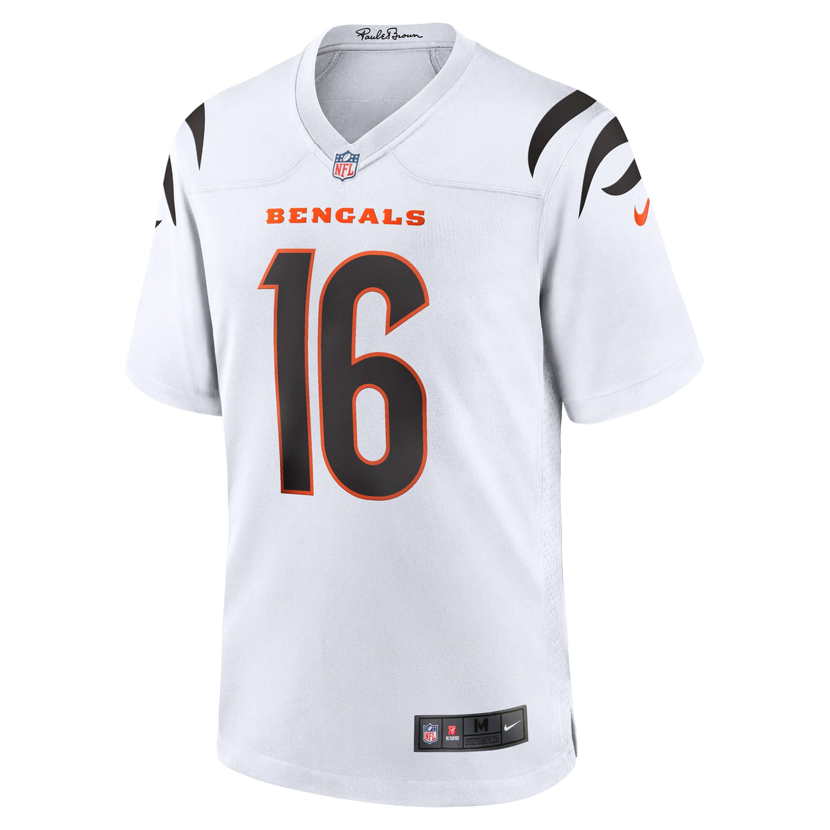 Cincinnati Bengals Joe Flacco Nike White Game Jersey
