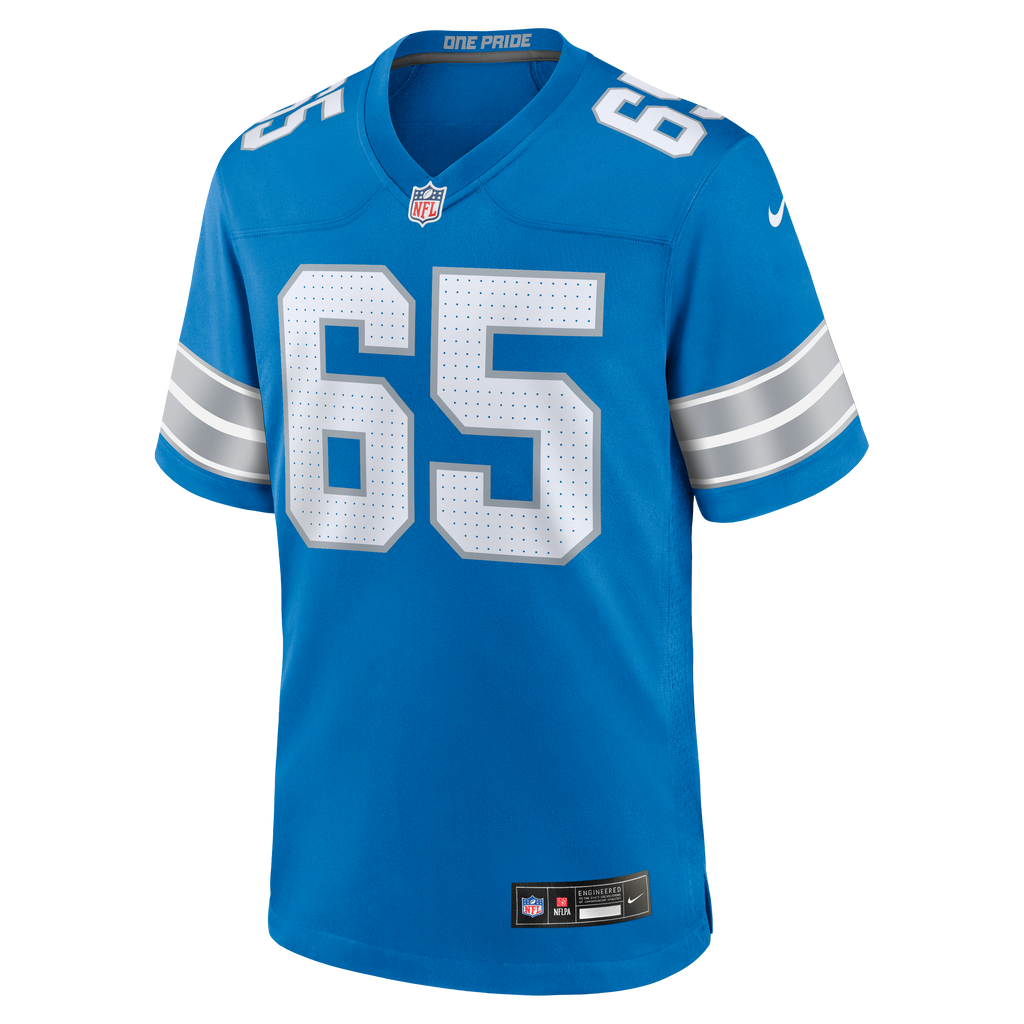 Detroit Lions Seth McLaughlin Nike Blue Team Game Jersey