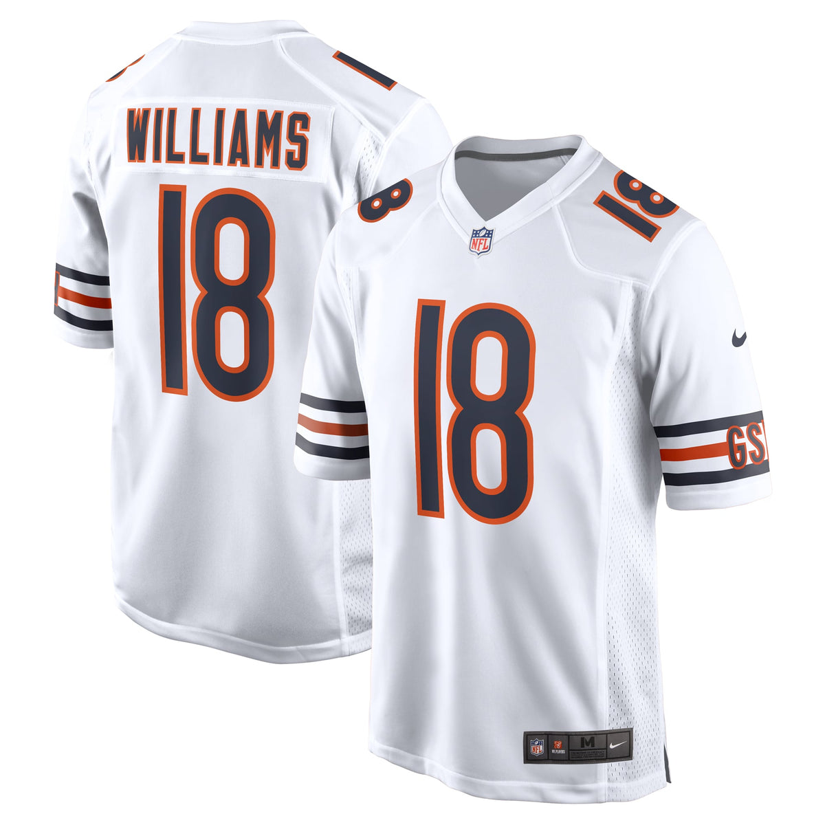Chicago Bears Caleb Williams Nike Navy Player Game Jersey