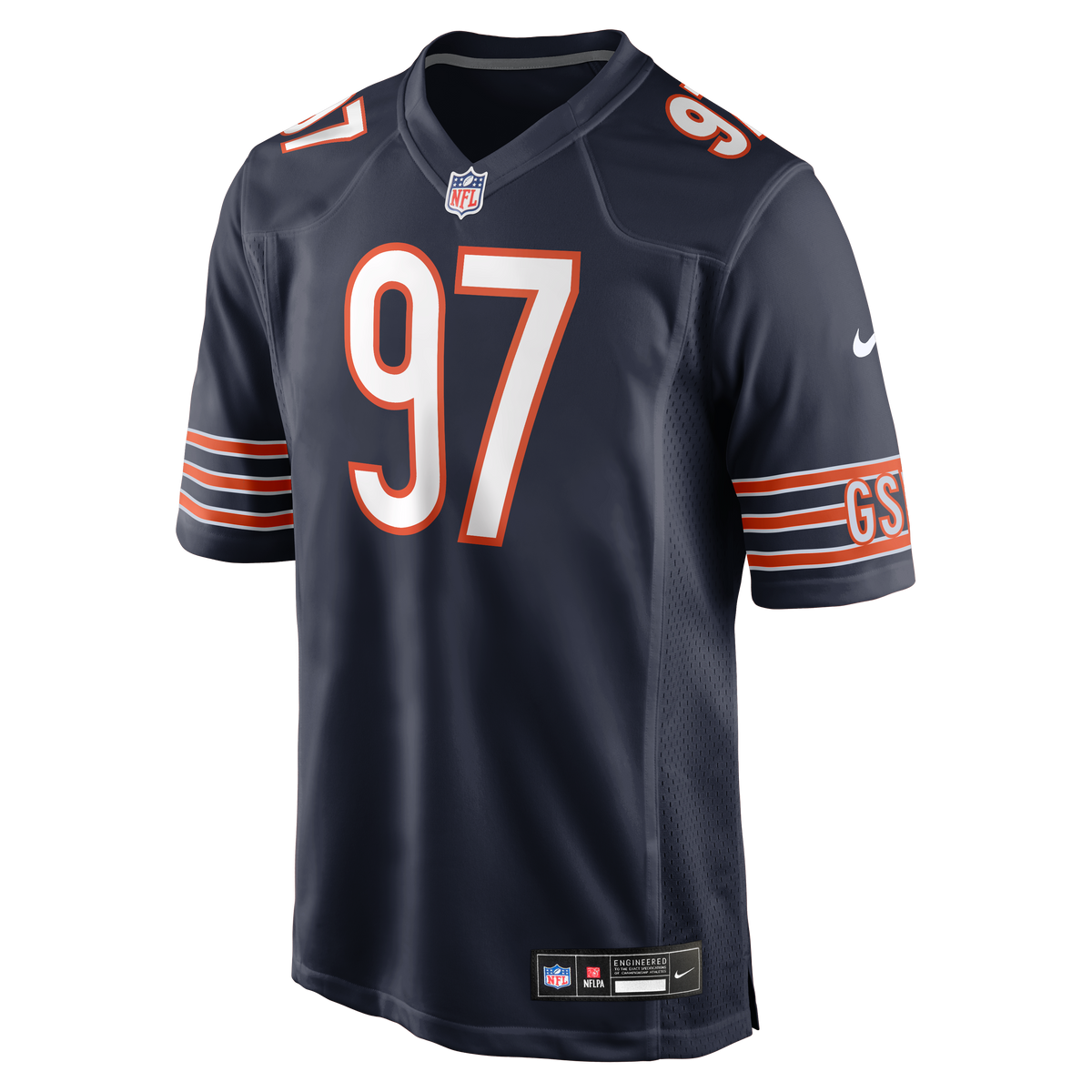 Chicago Bears James Lynch Nike Navy Team Game Jersey