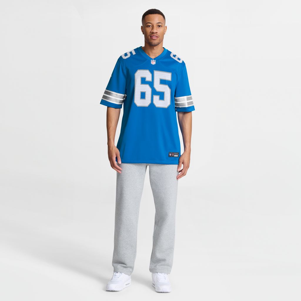 Detroit Lions Seth McLaughlin Nike Blue Team Game Jersey