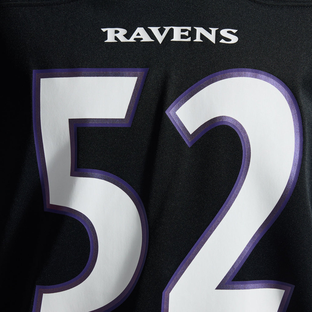 Baltimore Ravens Ray Lewis Nike Black Alternate Retired Player Game Jersey