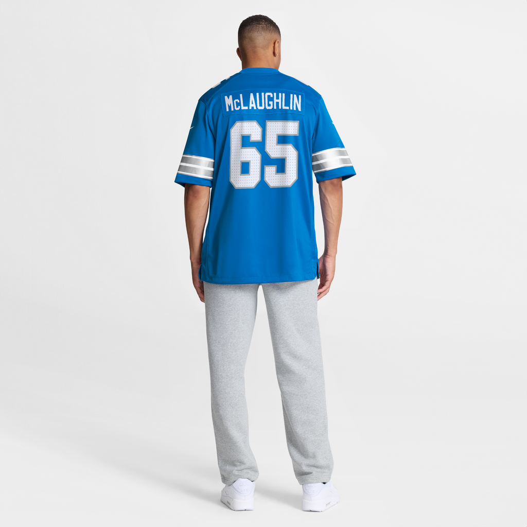 Detroit Lions Seth McLaughlin Nike Blue Team Game Jersey