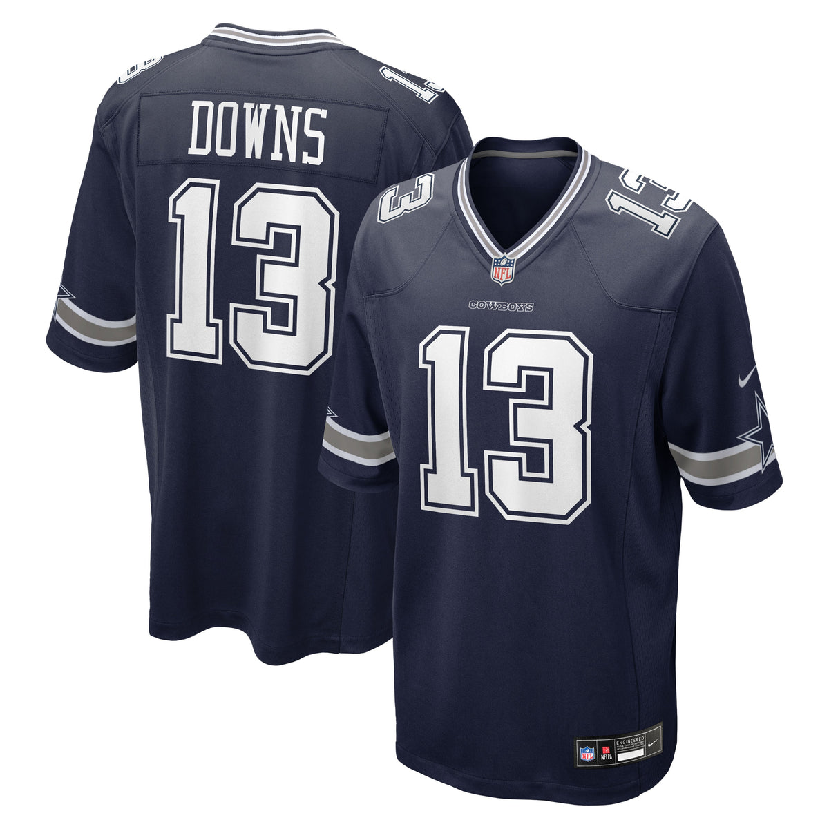 Dallas Cowboys Caleb Downs Nike White Game Jersey