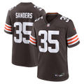 Cleveland Browns Raheim Sanders Nike Brown Team Game Jersey