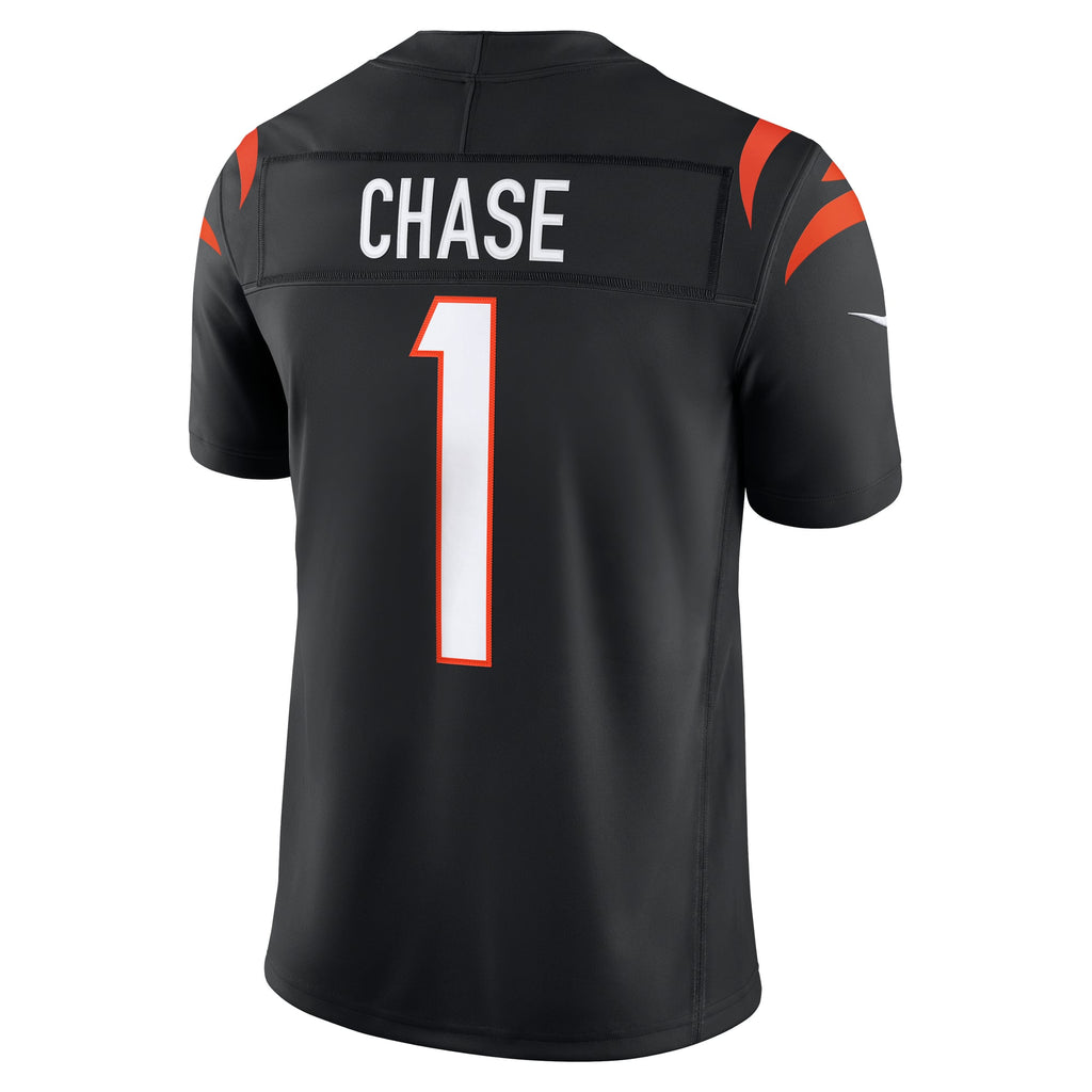 Cincinnati Bengals Ja'Marr Chase Nike White Vapor F.U.S.E. Stitched Limited Jersey