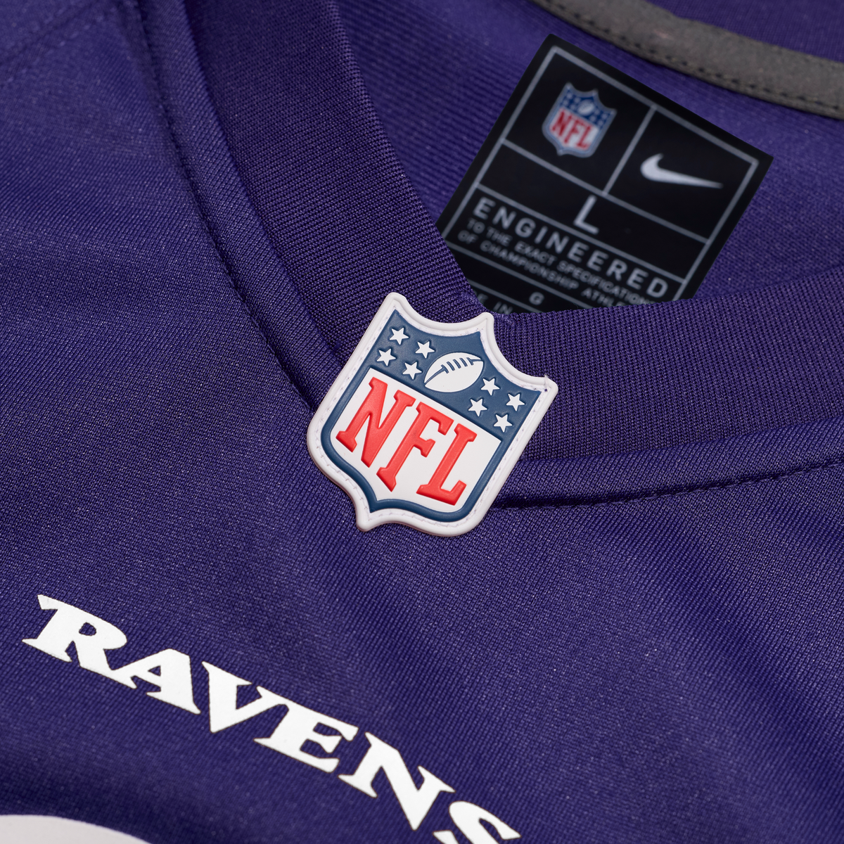 Baltimore Ravens Jamal Lewis Nike Purple Game Retired Player Jersey
