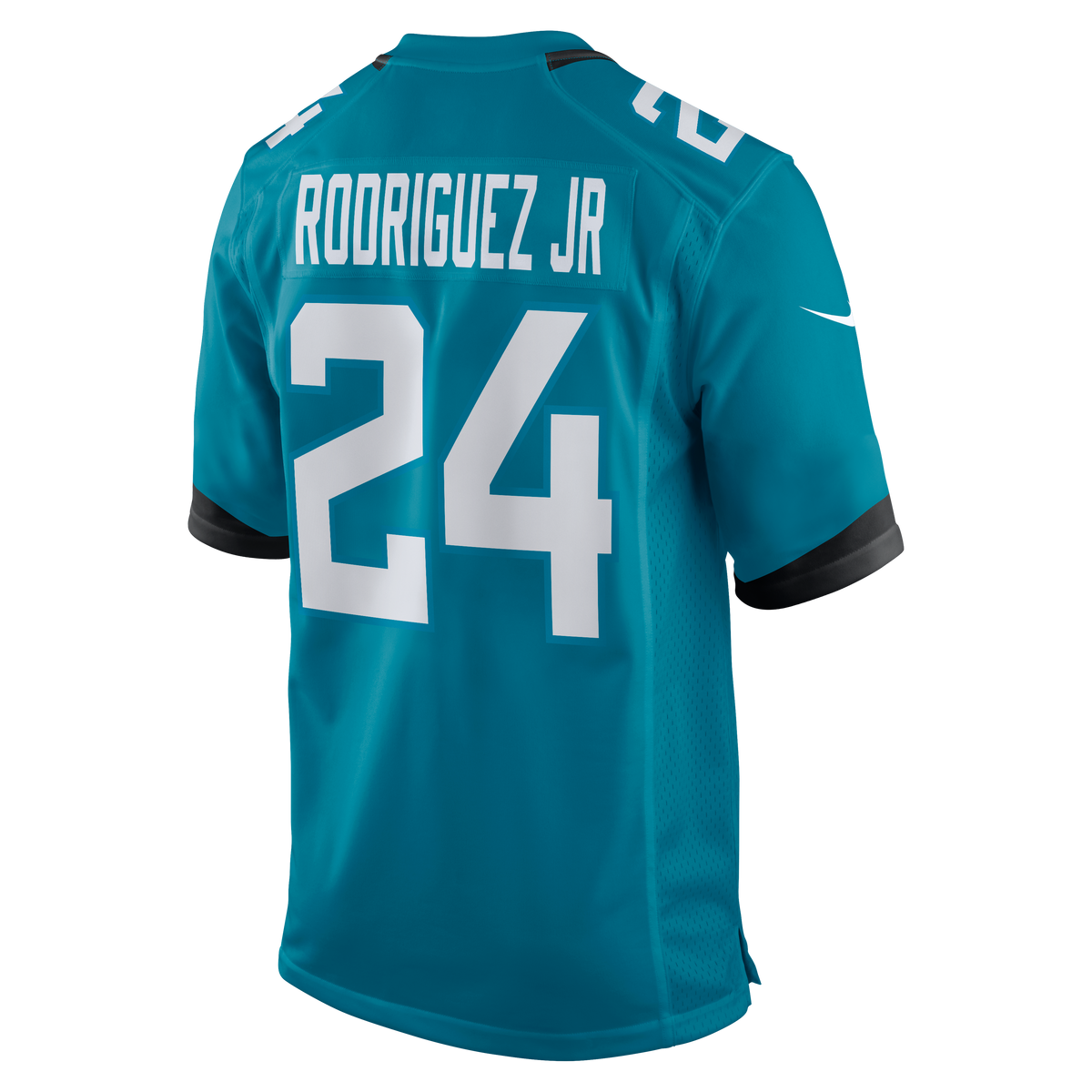 Jacksonville Jaguars Chris Rodriguez Jr. Nike Teal Team Game Jersey