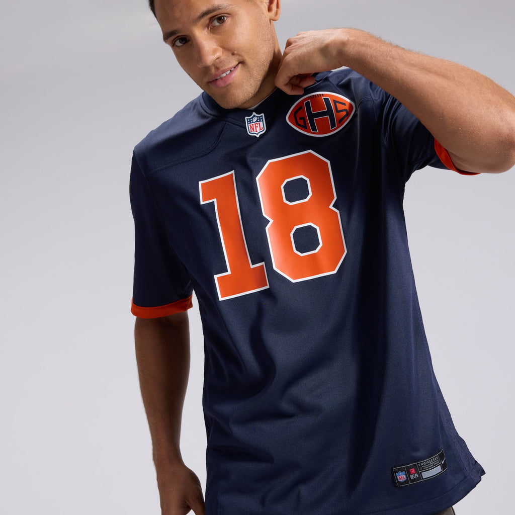 Chicago Bears Caleb Williams Nike Navy 2026 Rivalries Collection Game Jersey
