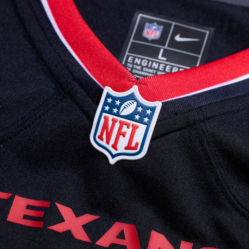 Houston Texans Jalen Pitre Nike Navy Game Jersey