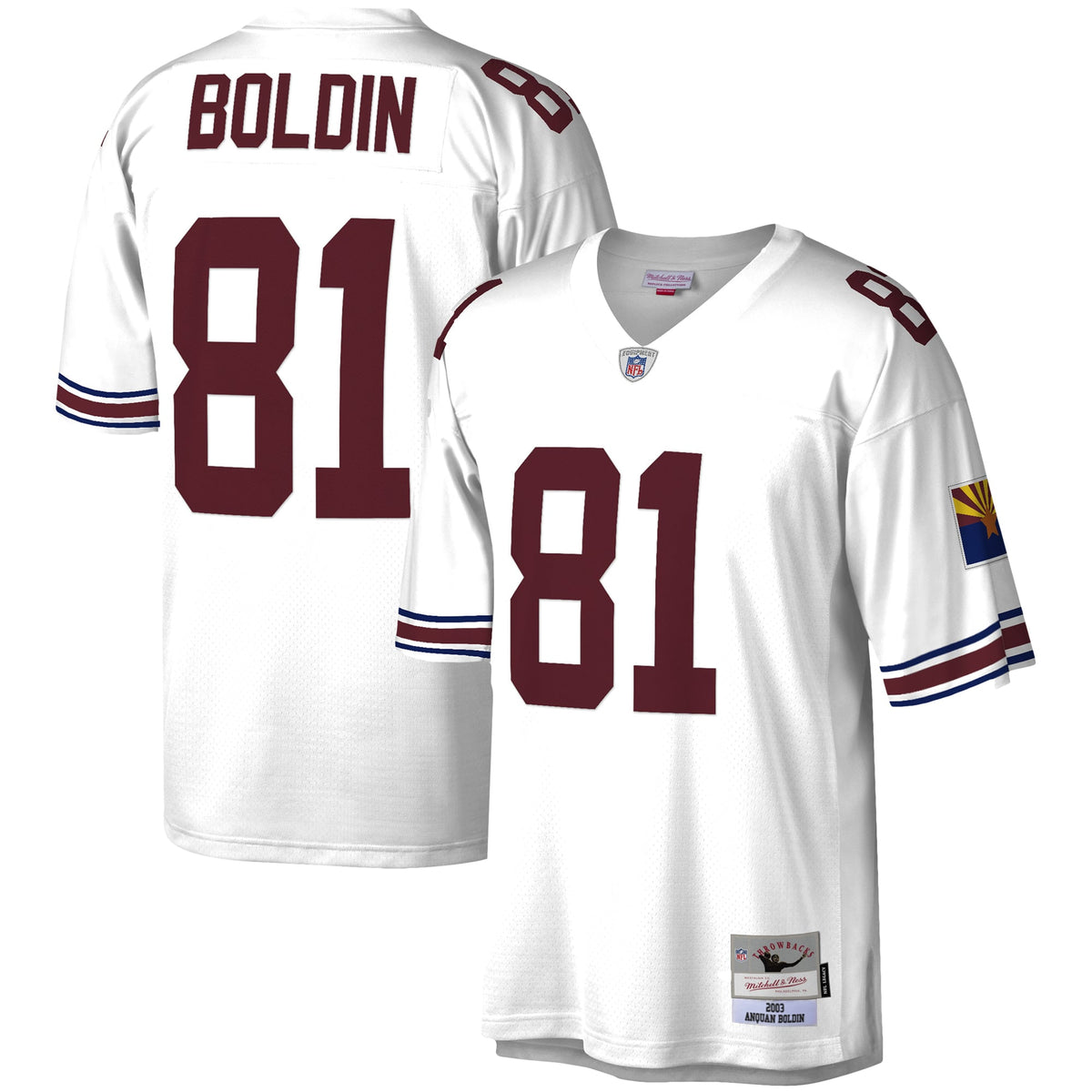 Arizona Cardinals Anquan Boldin Mitchell & Ness Cardinal Legacy Replica Jersey
