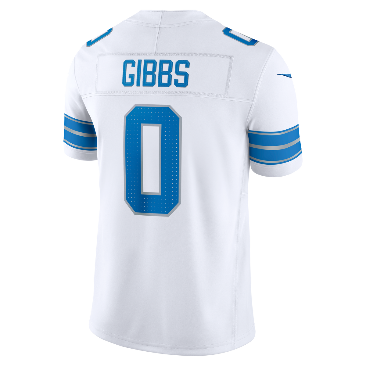 Detroit Lions Jahmyr Gibbs Nike White Vapor F.U.S.E. Stitched Limited Jersey
