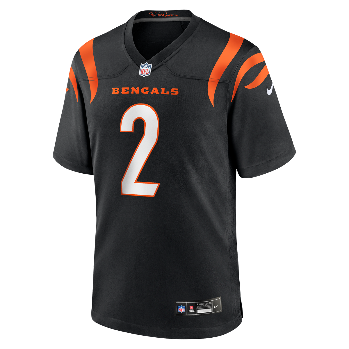 Cincinnati Bengals Evan McPherson Nike Black Game Jersey