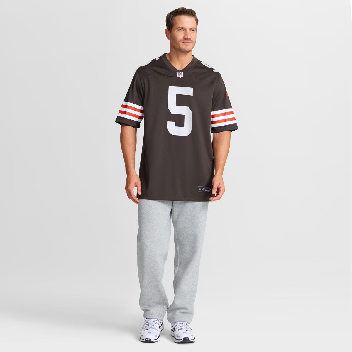 Cleveland Browns Quincy Williams Nike Brown Team Game Jersey