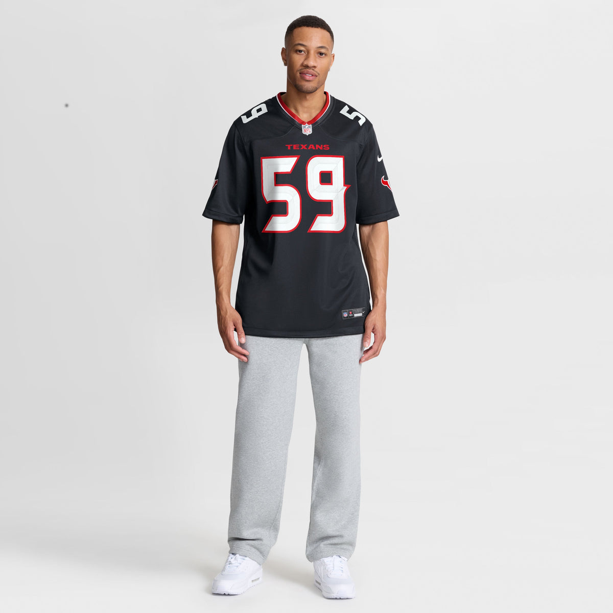 Houston Texans DeMeco Ryans Nike Navy Team Retired Game Jersey