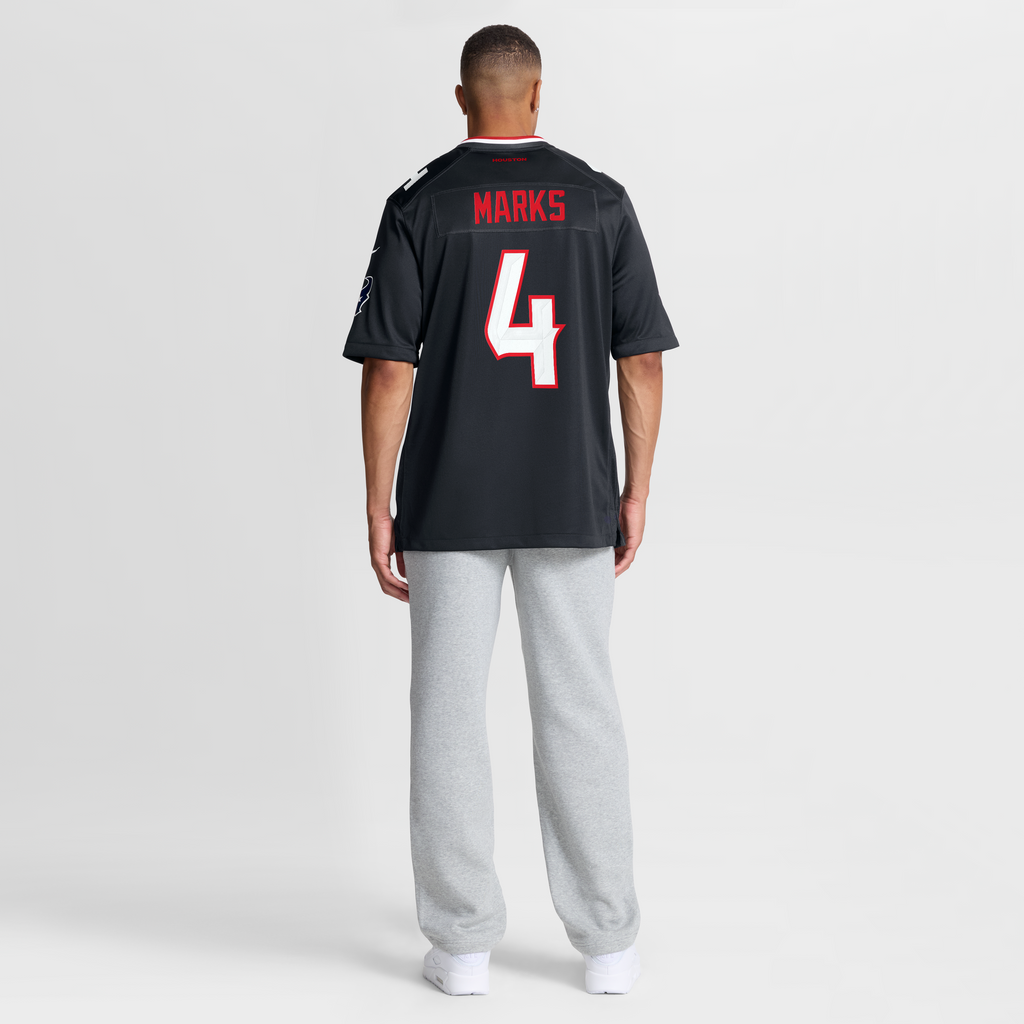 Houston Texans Woody Marks Nike Navy Team Game Jersey