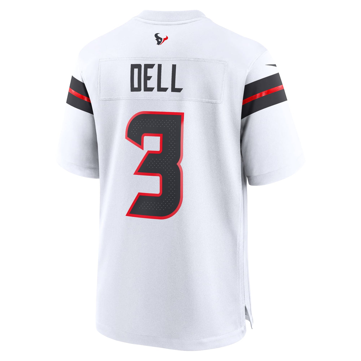 Houston Texans Tank Dell Nike Navy Game Jersey