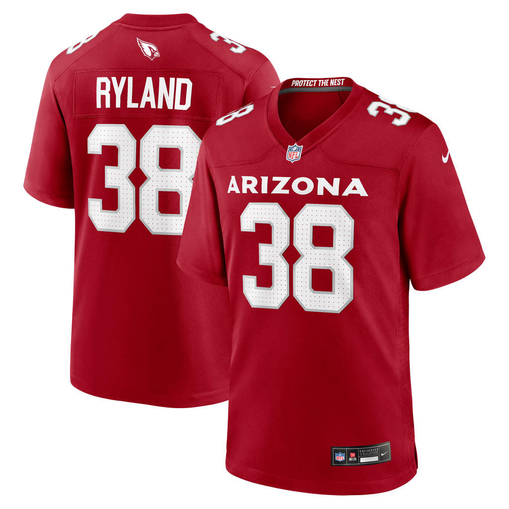 Arizona Cardinals Chad Ryland Nike Cardinal Team Game Jersey