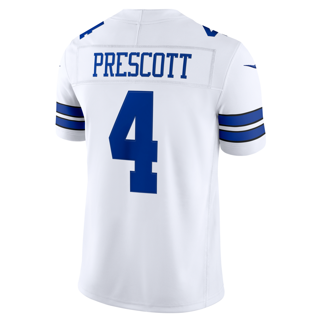 Dallas Cowboys Dak Prescott Nike Navy Alternate Vapor F.U.S.E. Stitched Limited Jersey