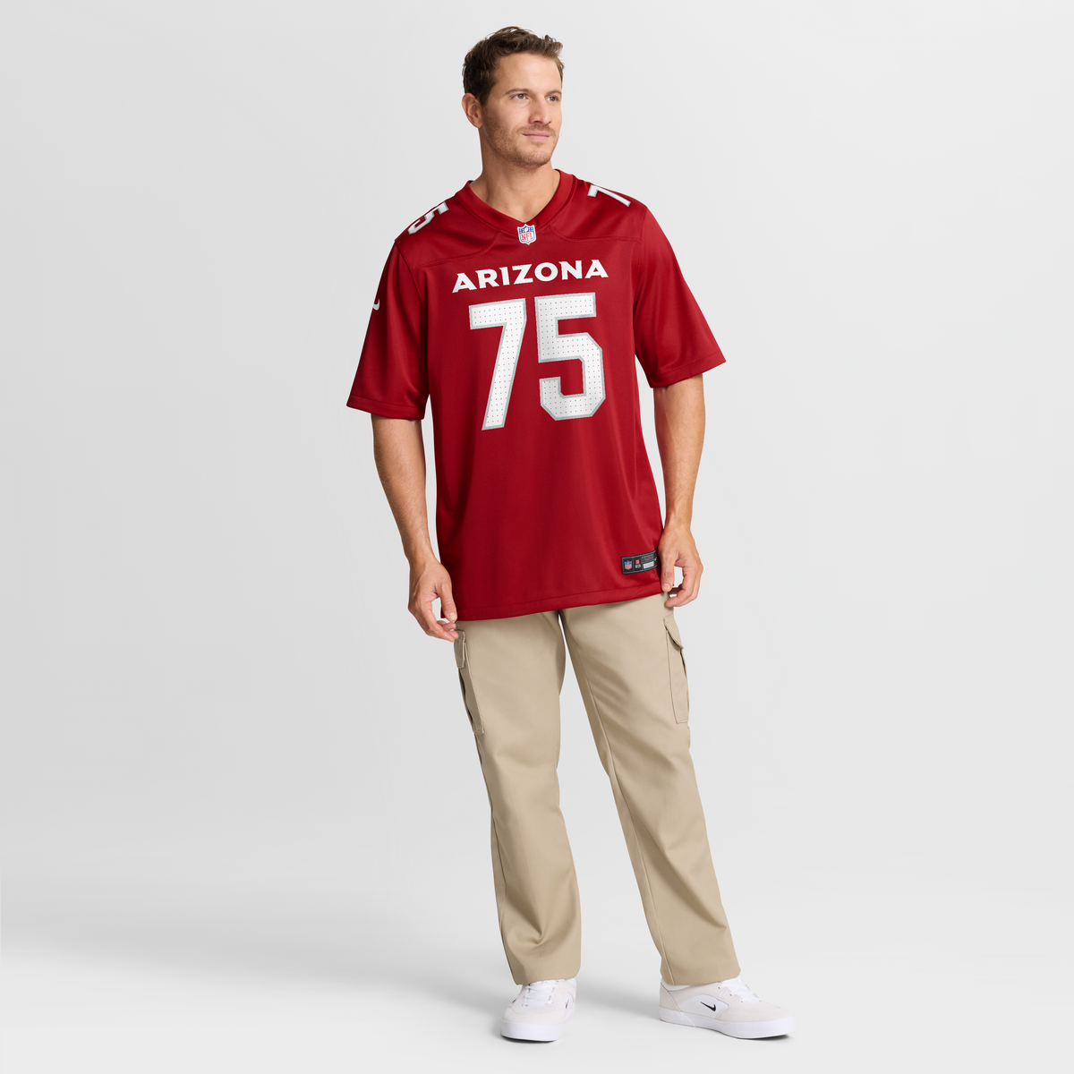 Arizona Cardinals Christian Jones Nike Cardinal Team Game Jersey