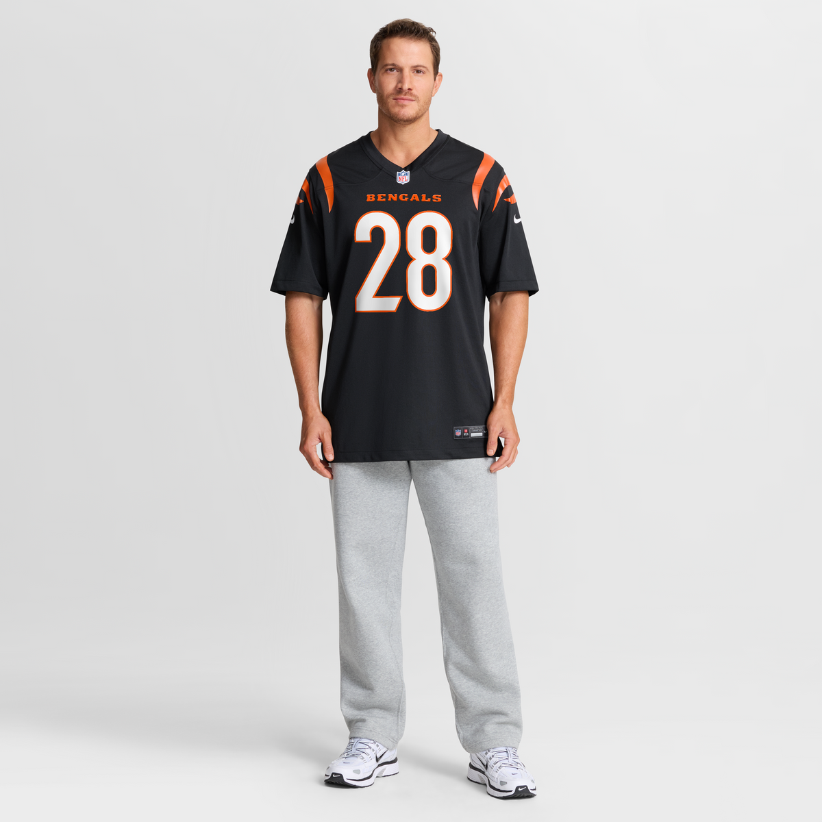Cincinnati Bengals Josh Newton Nike Black Game Jersey