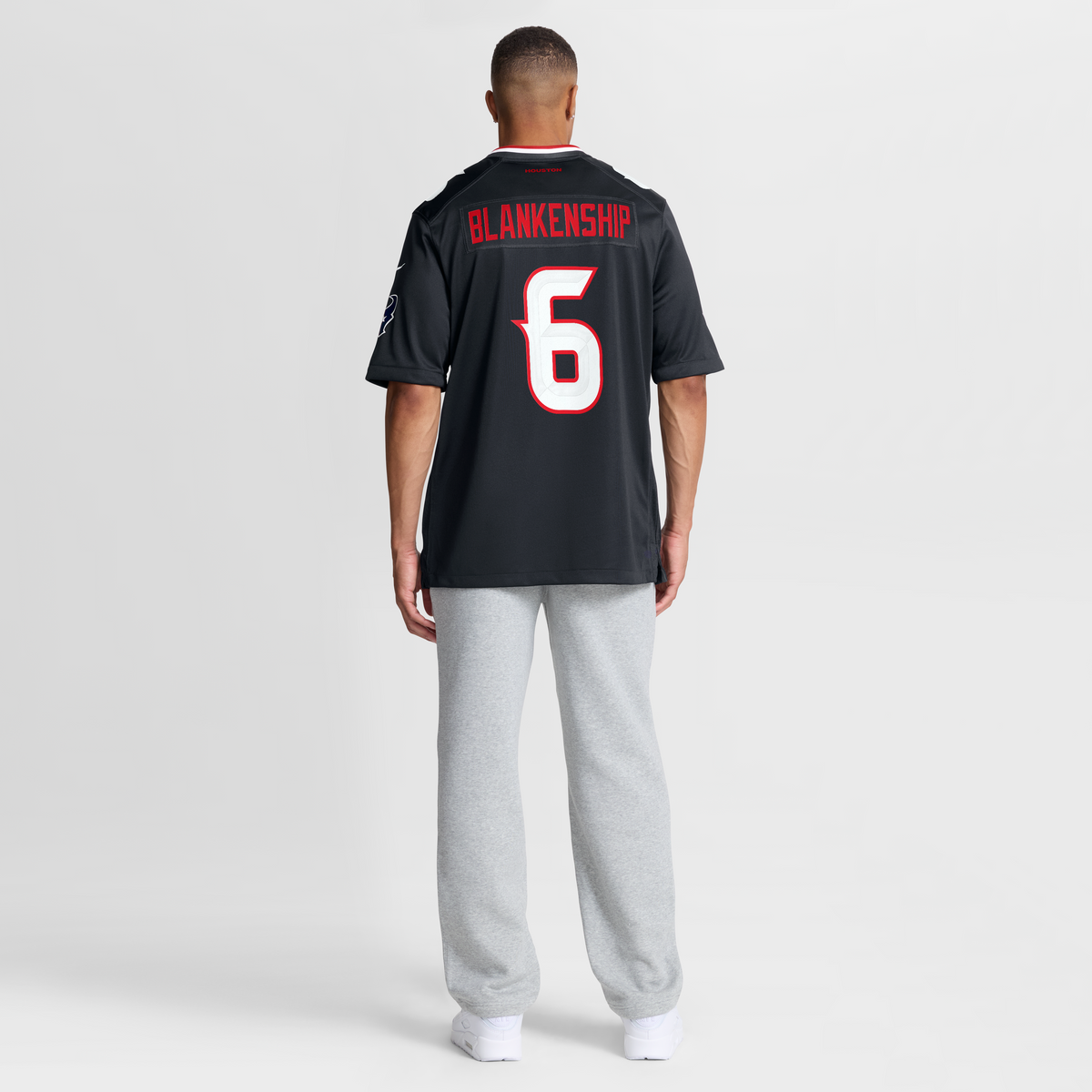 Houston Texans Reed Blankenship Nike Navy Team Game Jersey