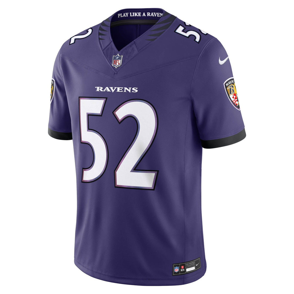 Baltimore Ravens Ray Lewis Nike Purple Vapor F.U.S.E. Stitched Retired Limited Jersey