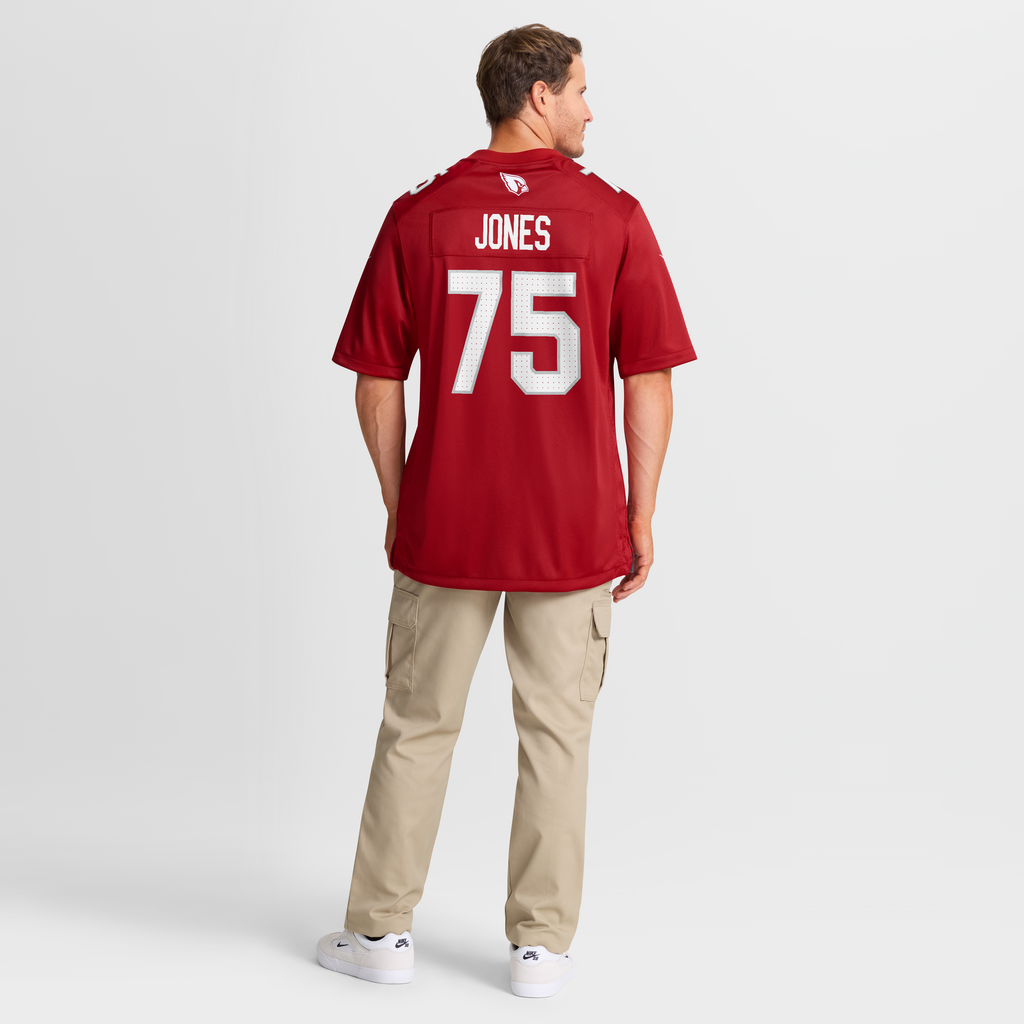 Arizona Cardinals Christian Jones Nike Cardinal Team Game Jersey