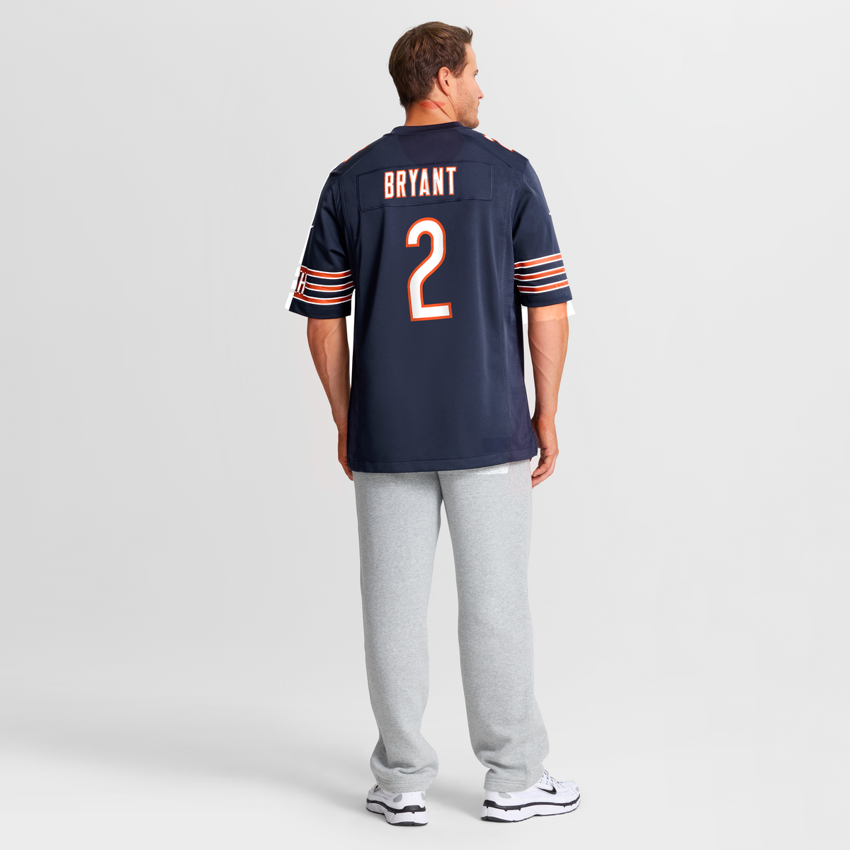 Chicago Bears Coby Bryant Nike Navy Team Game Jersey