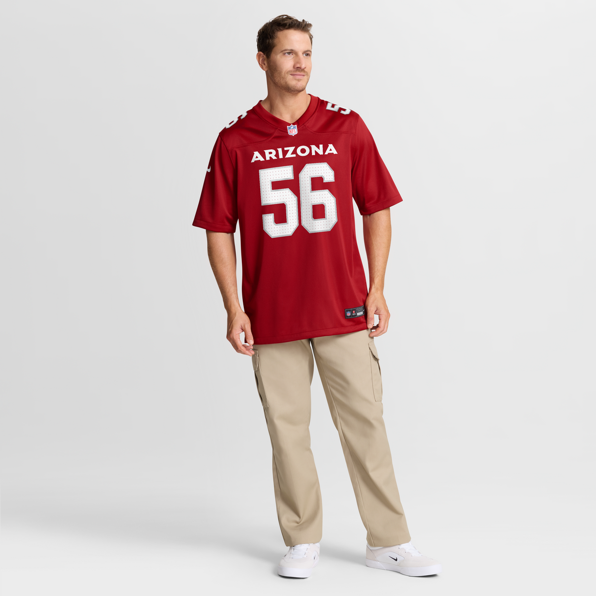 Arizona Cardinals Darius Robinson Nike Cardinal Player Game Jersey