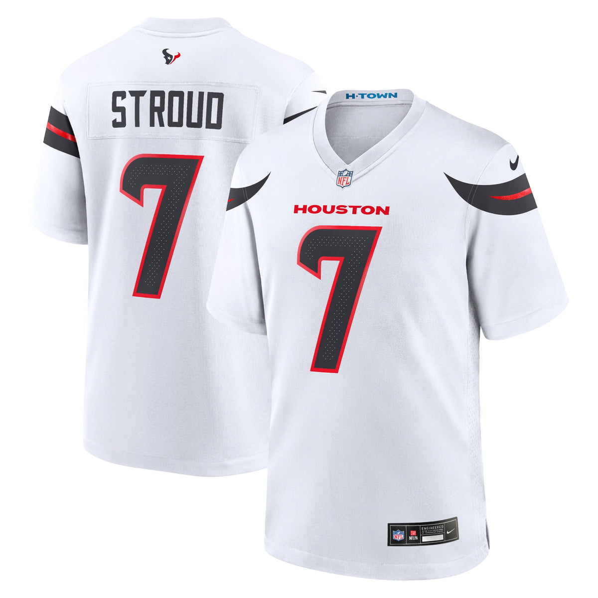 Houston Texans C.J. Stroud Nike Navy Game Jersey