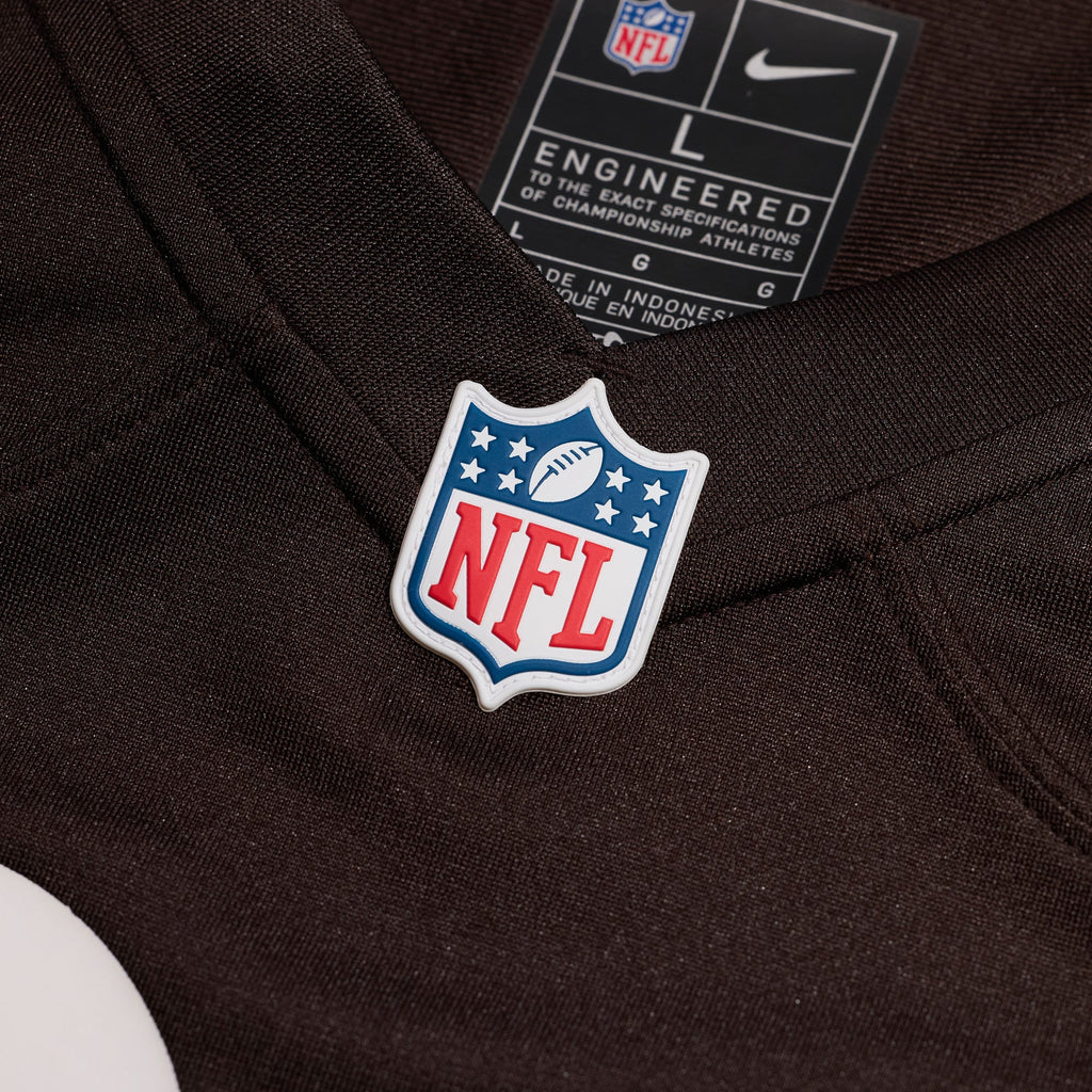 Cleveland Browns Number 1 Groom Nike Brown Game Jersey