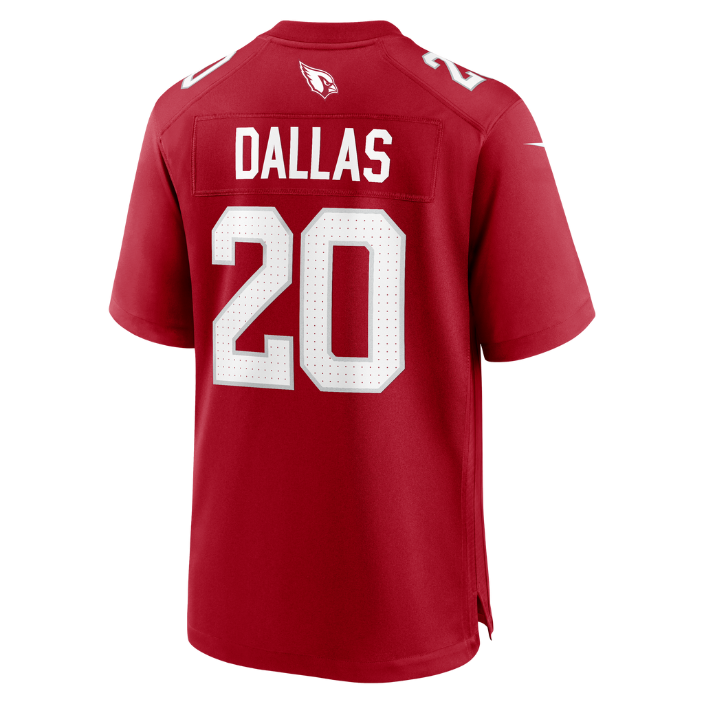 Arizona Cardinals DeeJay Dallas Nike Cardinal Team Game Jersey
