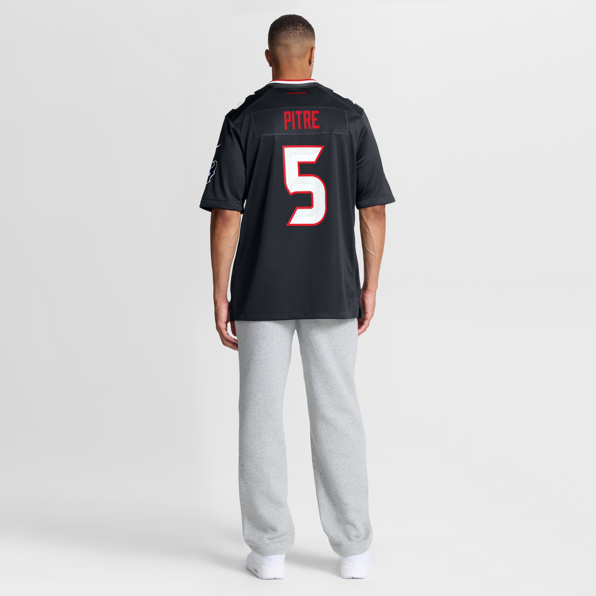 Houston Texans Jalen Pitre Nike Navy Game Jersey