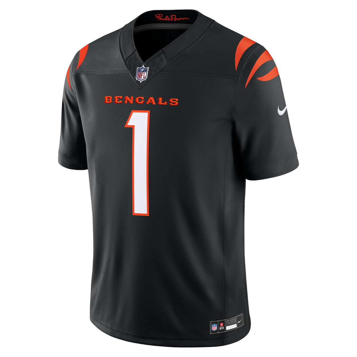Cincinnati Bengals Ja'Marr Chase Nike White Vapor F.U.S.E. Stitched Limited Jersey