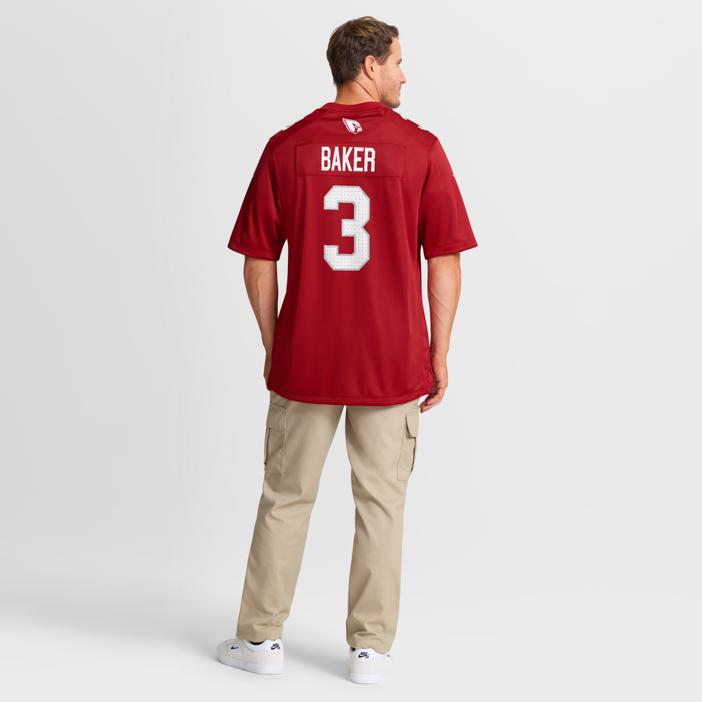 Arizona Cardinals Budda Baker Nike Cardinal Game Player Jersey